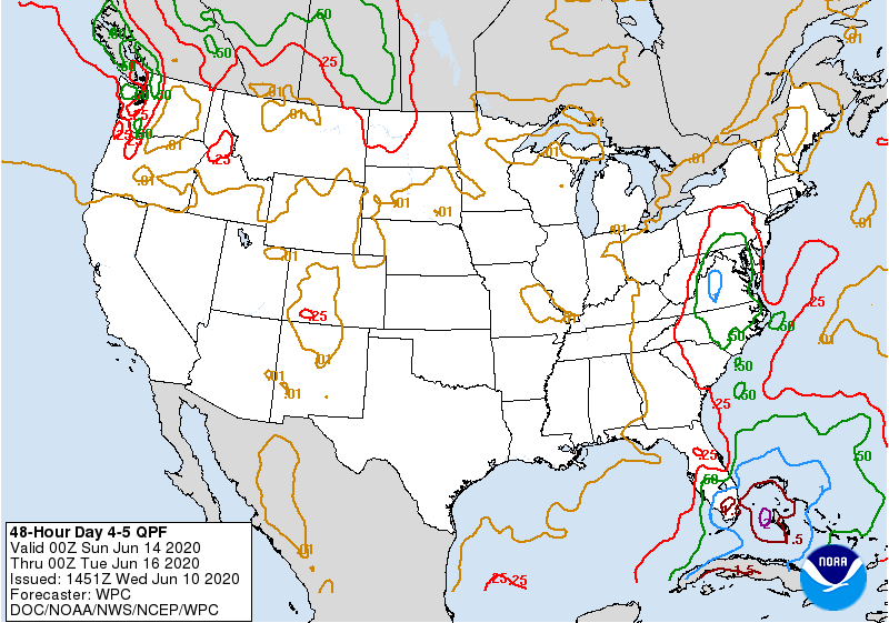 48 Hour Day 4-5 QPF